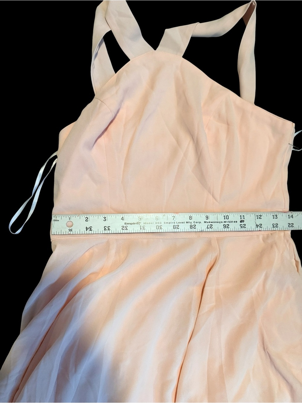 Lulu's Baby Pink Skater Dress - Picture 4 of 7